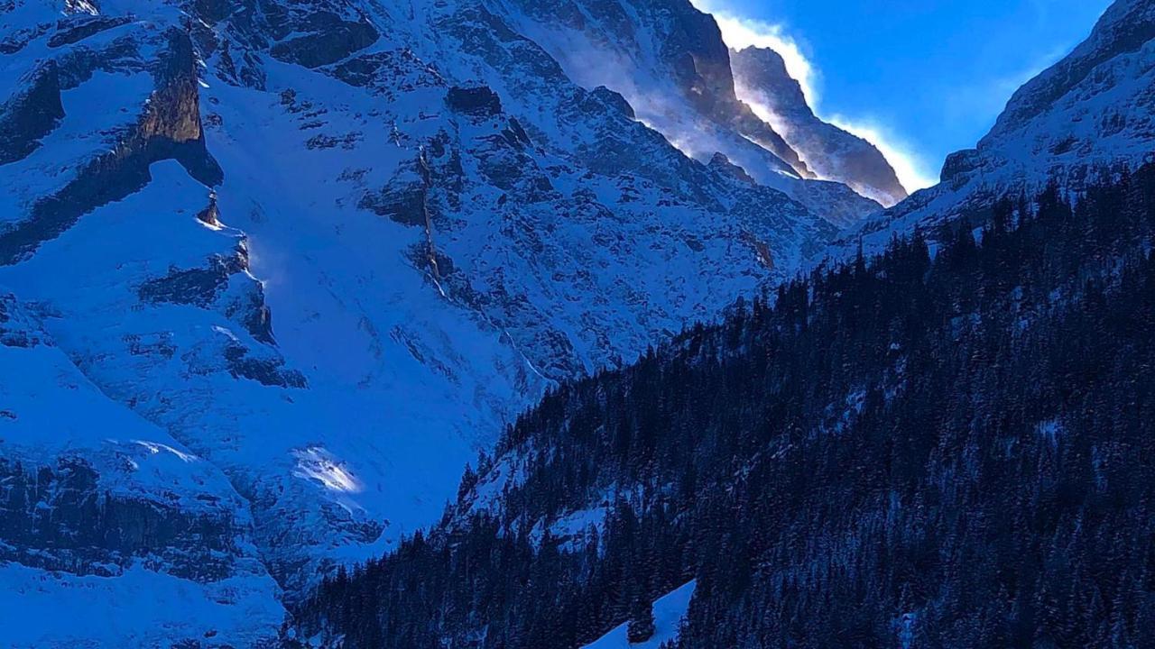 Romantisches Plätzchen in der Natur Grindelwald Exterior foto