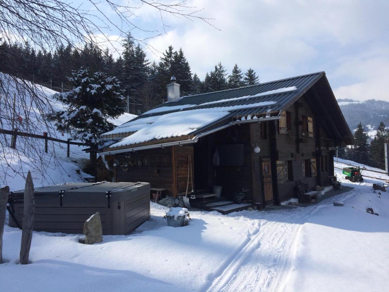 Romantisches Plätzchen in der Natur Grindelwald Exterior foto